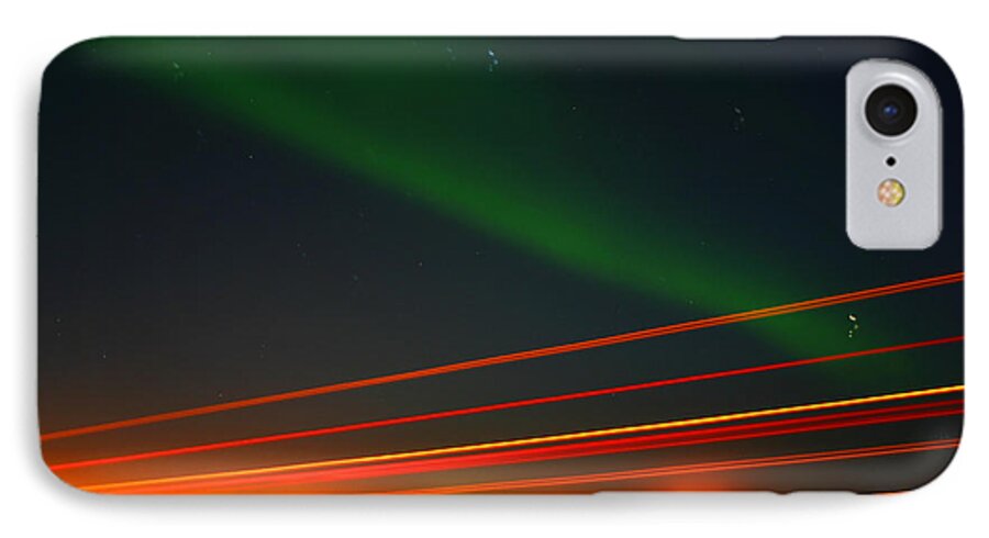 Northern Lights iPhone 7 Case featuring the photograph Northern Lights by Anthony Jones