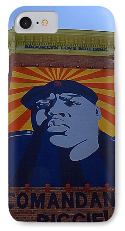 Graffiti iPhone 7 Case featuring the photograph Notorious B.i.g. I I by Newwwman
