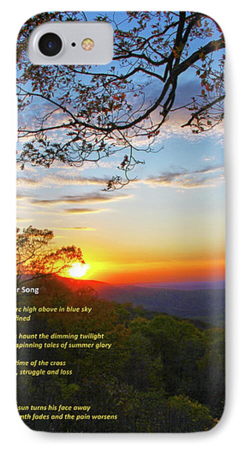 Virginia iPhone 7 Case featuring the photograph November Song by Mitch Cat