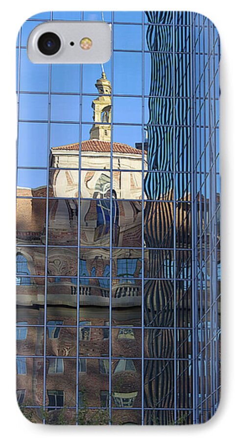 Architecture iPhone 7 Case featuring the photograph Old And New Patterns by Phyllis Denton