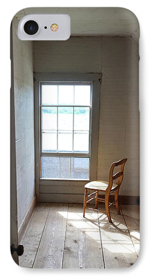 Wyeth iPhone 7 Case featuring the photograph Olson House Chair and Window by Paul Gaj