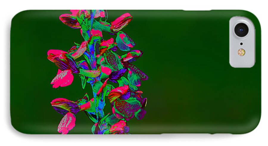 Flowers iPhone 7 Case featuring the photograph Orchid by Richard Patmore