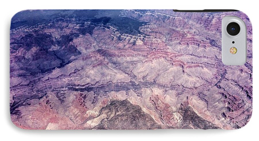 Grand Canyon iPhone 7 Case featuring the photograph Over the Canyon by Charlene Reinauer