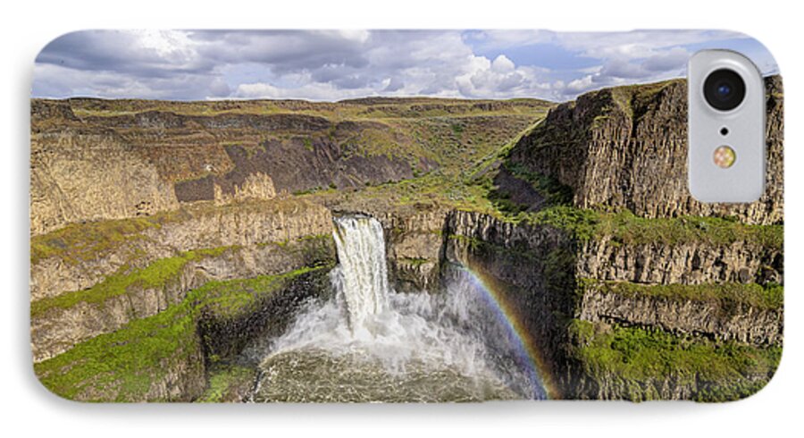 Waterfall iPhone 7 Case featuring the photograph Palouse Falls #1 by Albert Seger