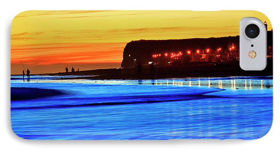Rio Negro iPhone 7 Case featuring the photograph Patagonia beach. by Bernardo Galmarini