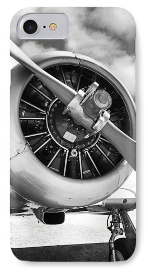 Wwii iPhone 7 Case featuring the photograph Pratt and Whitney R1340 Wasp radial engine by Chris Smith
