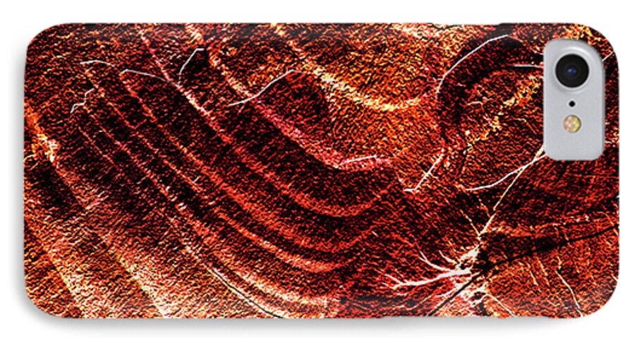 Birds iPhone 7 Case featuring the digital art Prehistoric Bird by Asok Mukhopadhyay