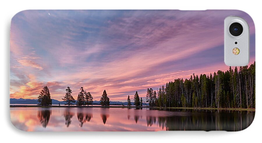 Horizontal iPhone 7 Case featuring the photograph Pretty is Pink by Jon Glaser