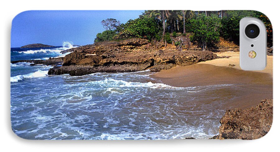 Puerto Rico iPhone 7 Case featuring the photograph Punta Morillos near Arecibo by Thomas R Fletcher