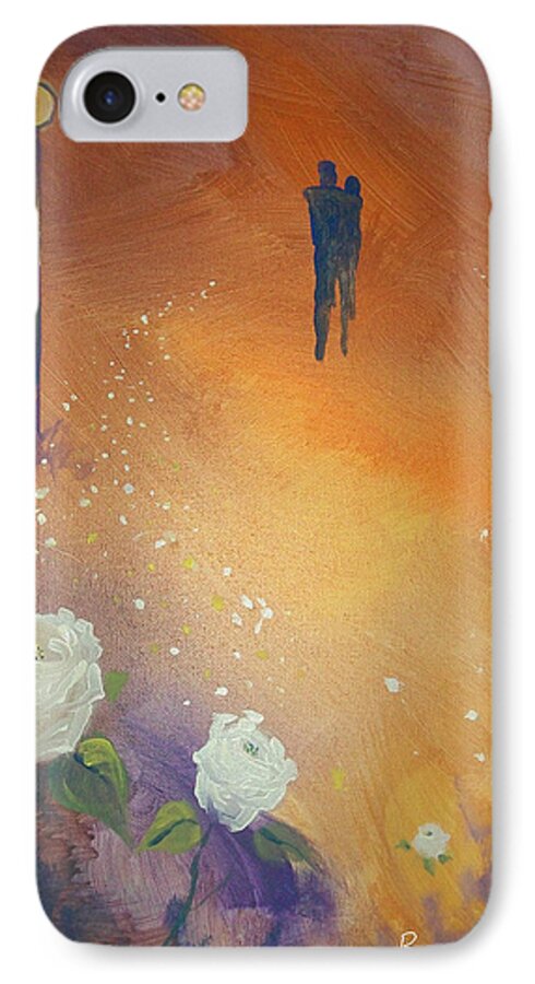 Art iPhone 7 Case featuring the painting Purpose by Raymond Doward