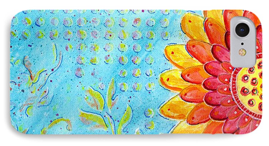 Radiance iPhone 7 Case featuring the painting Radiance of Christina by Desiree Paquette