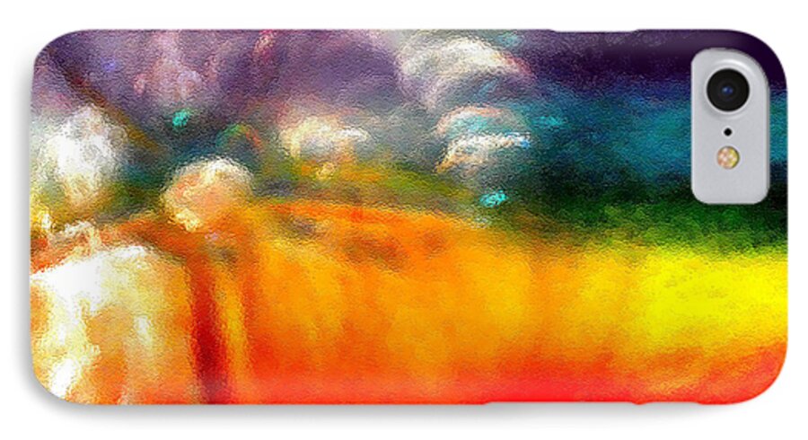 Art iPhone 7 Case featuring the photograph Rainbow Bliss #052833_II by Barbara Tristan