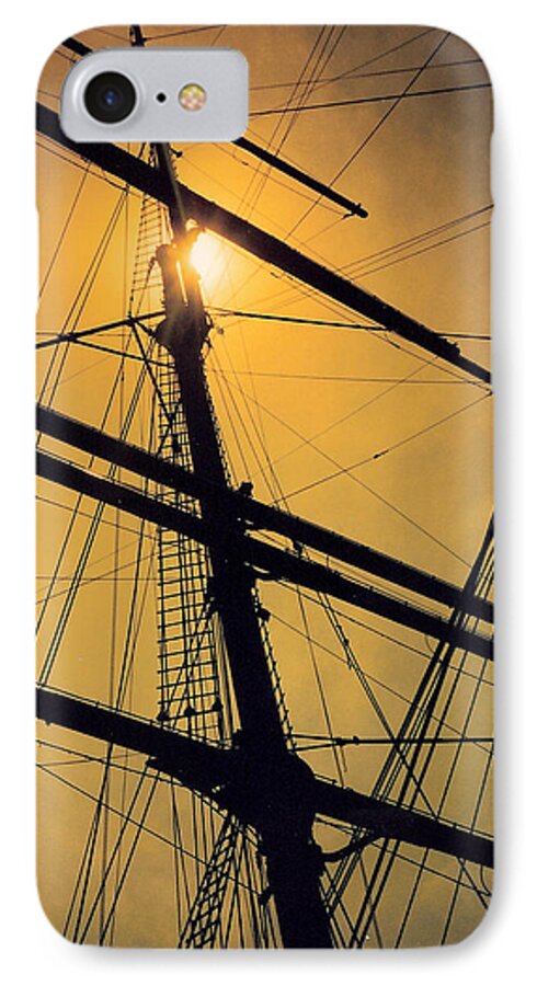 Ship iPhone 7 Case featuring the photograph Raise the Sails by Lauri Novak