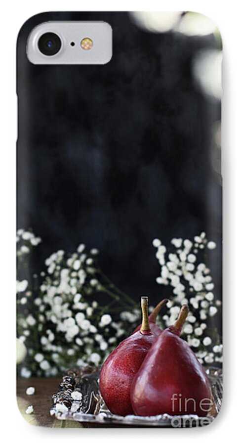 Pear iPhone 7 Case featuring the photograph Red Anjou Pears by Stephanie Frey