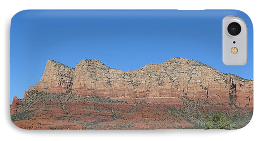 Sedona iPhone 7 Case featuring the photograph Red Rocks Majesty by Mars Besso