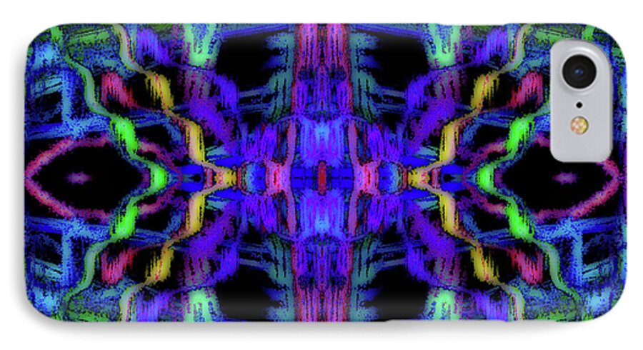 156 Of 200 iPhone 7 Case featuring the photograph Rings of Fire Dopamine #156 by Barbara Tristan