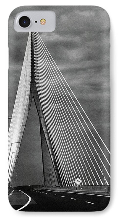 Bridges iPhone 7 Case featuring the photograph River Suir Bridge. by Terence Davis