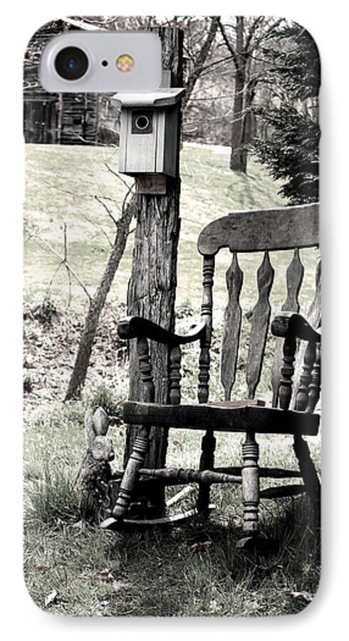 Rocking Chair iPhone 7 Case featuring the photograph Rocking Chair by Gray Artus