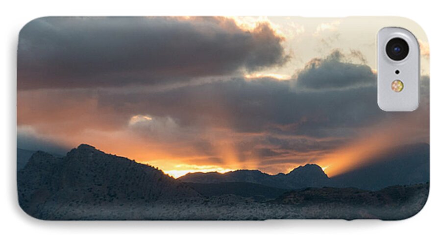 Andalucia iPhone 7 Case featuring the photograph Ronda Sunset by Rod Jones