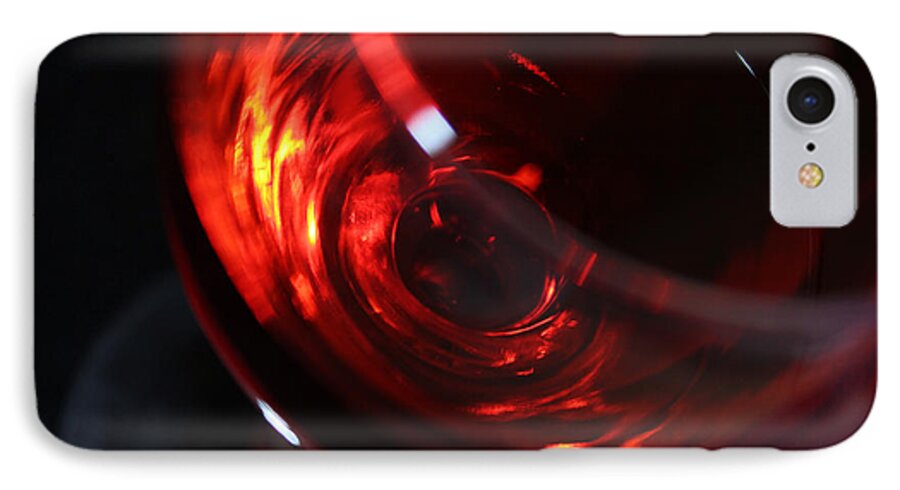 Wine iPhone 7 Case featuring the photograph Seduction by Krissy Katsimbras