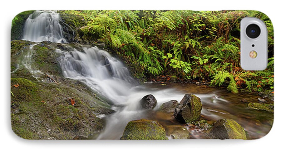 Shepperds Dell Falls iPhone 7 Case featuring the photograph Shepperd's Dell Falls by David Gn