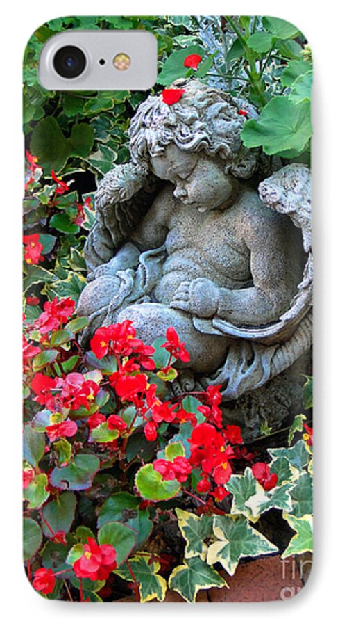 Angel iPhone 7 Case featuring the photograph Sleeping Angel by Sue Melvin