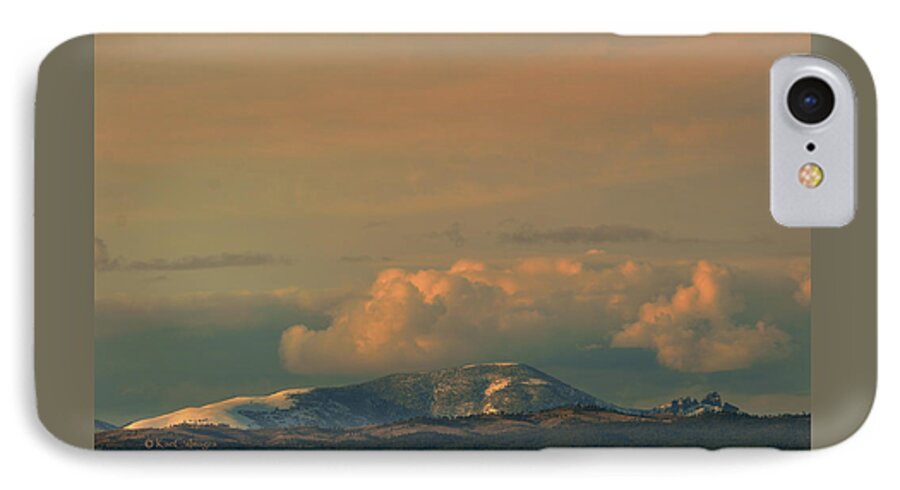 Mountain iPhone 7 Case featuring the photograph Sleeping Giant near Helena Montana by Kae Cheatham