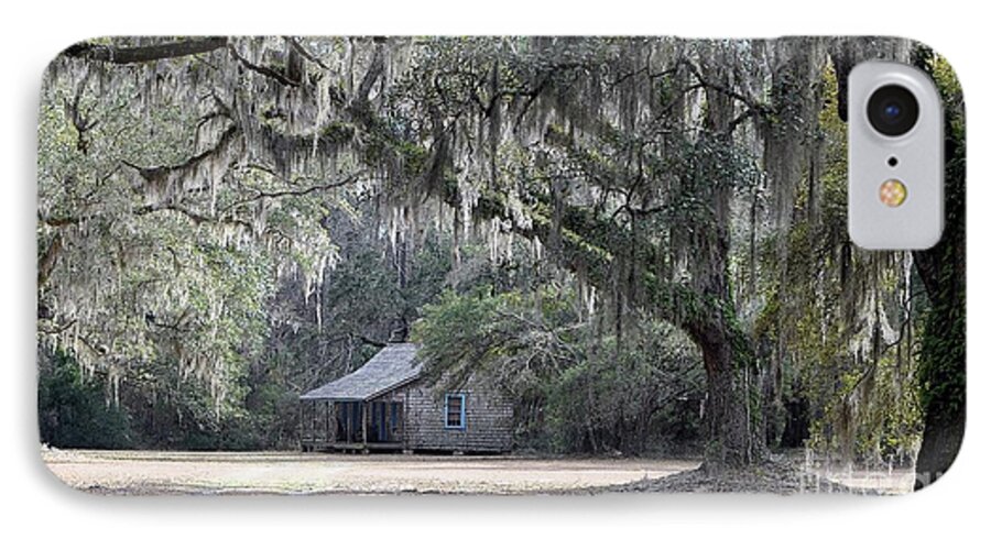 Live Oak Trees iPhone 7 Case featuring the photograph Southern Shade by Al Powell Photography USA