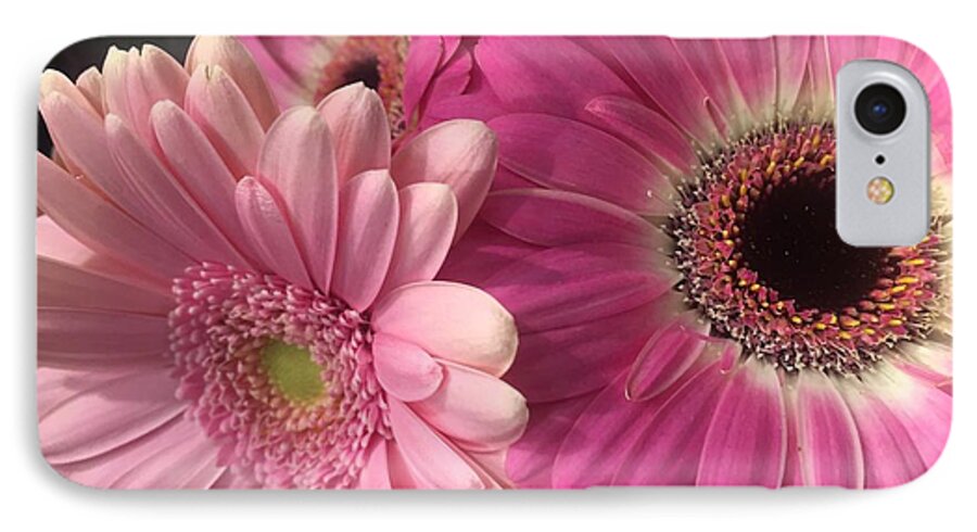 Pink iPhone 7 Case featuring the photograph Spring N Winter by Nona Kumah