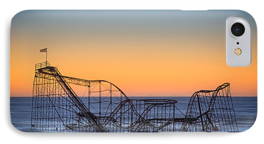 Landscape iPhone 7 Case featuring the photograph Star Jet Roller Coaster Ride by Michael Ver Sprill