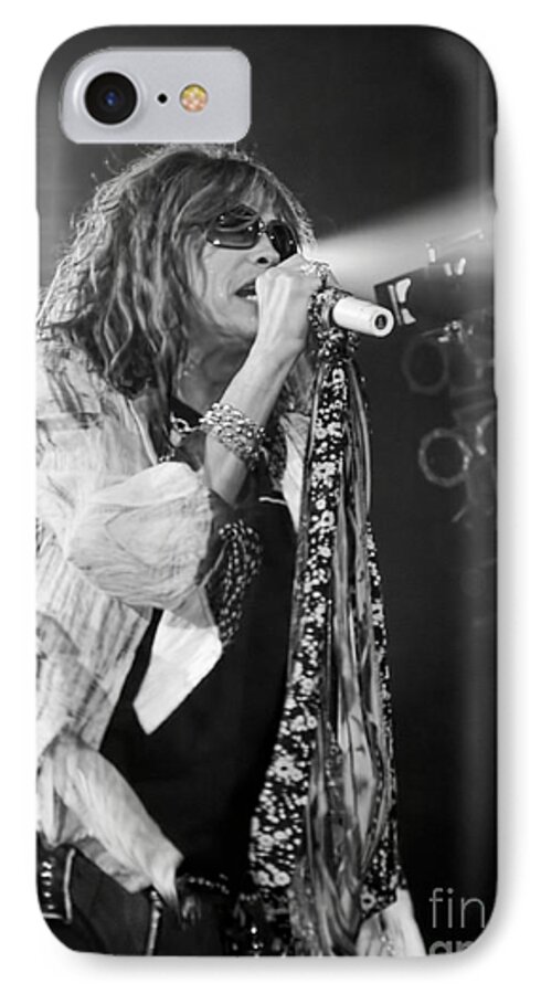 Steven Tyler iPhone 7 Case featuring the photograph Steven Tyler in Concert by Traci Cottingham