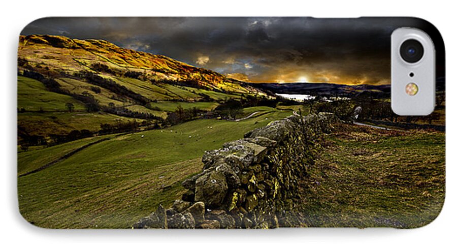 Windermere iPhone 7 Case featuring the photograph Storm Over Windermere by Meirion Matthias