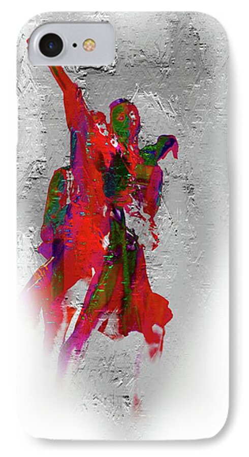 Street Dance iPhone 7 Case featuring the photograph Street Dance 8 by Jean Francois Gil