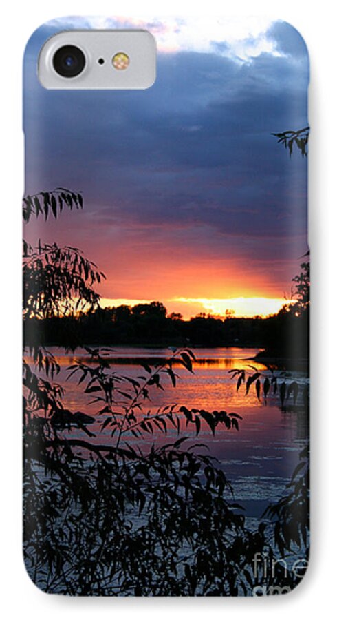  iPhone 7 Case featuring the photograph Sunset Cove by Susan Herber