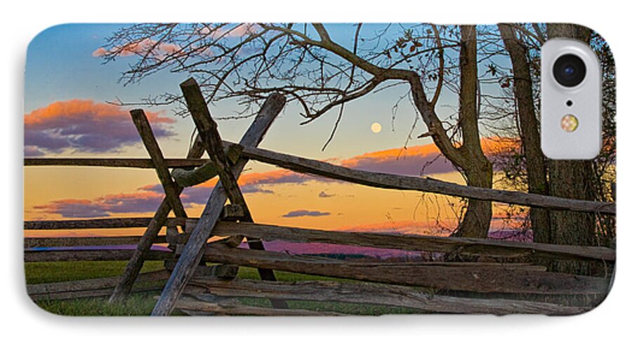 Antietam iPhone 7 Case featuring the photograph Sunset in Antietam by Ronald Lutz