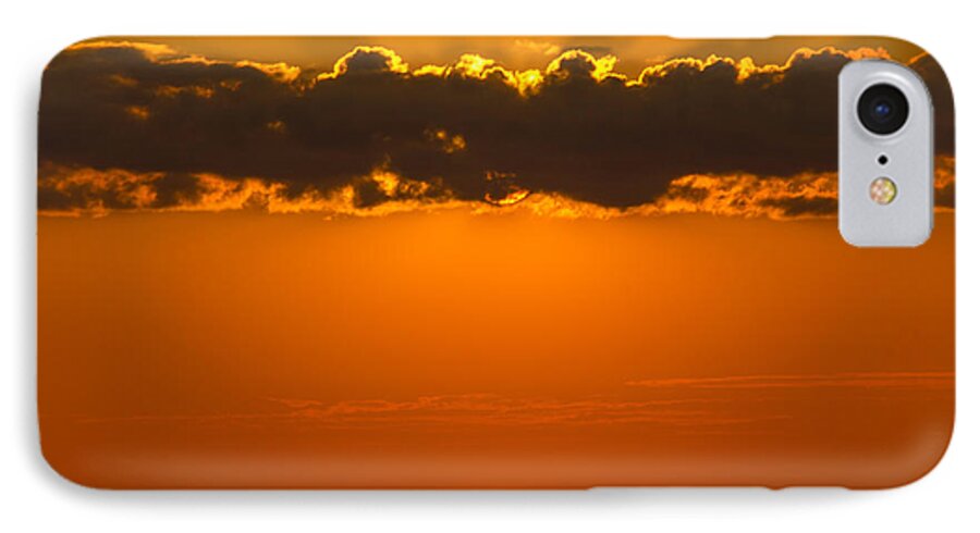 Lake Superior iPhone 7 Case featuring the photograph Superior Sunset by CJ Benson