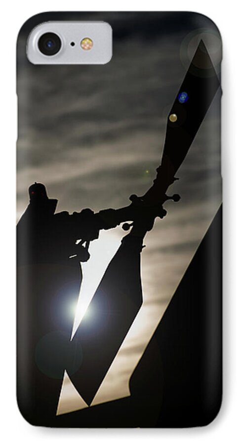 Tale iPhone 7 Case featuring the photograph Tale Sun by Paul Job