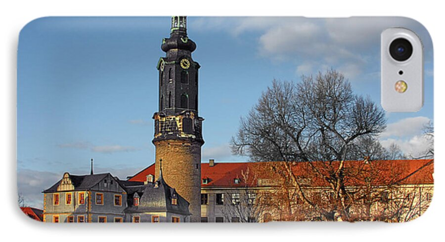 Weimar iPhone 7 Case featuring the photograph The Castle - Weimar - Thuringia - Germany by Alexandra Till