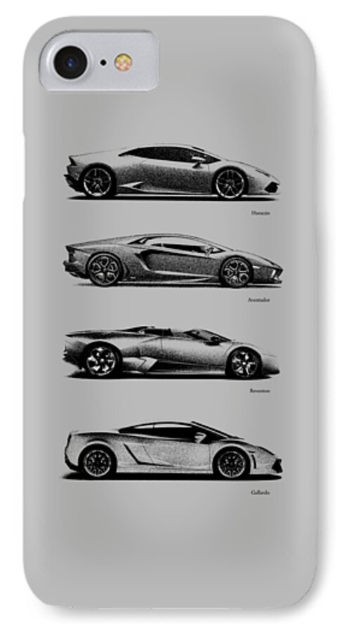 The Lamborghini Collection iPhone 7 Case by Mark Rogan - Pixels