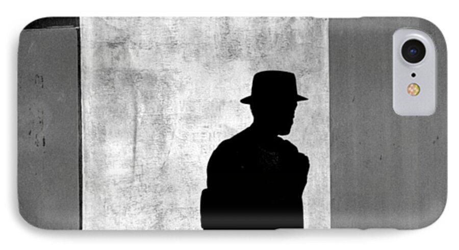 B&w Gallery iPhone 7 Case featuring the photograph The Last Time I Saw Joe by Steven Huszar