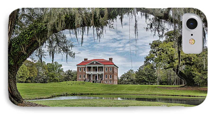 South Carolina iPhone 7 Case featuring the photograph The Plantation by Erika Fawcett