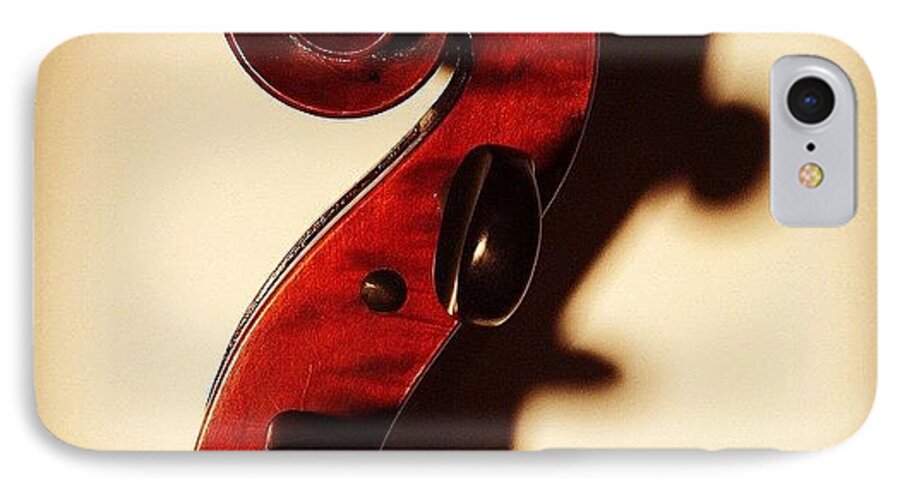 Violin iPhone 7 Case featuring the photograph The Profile #2 by Steven Digman