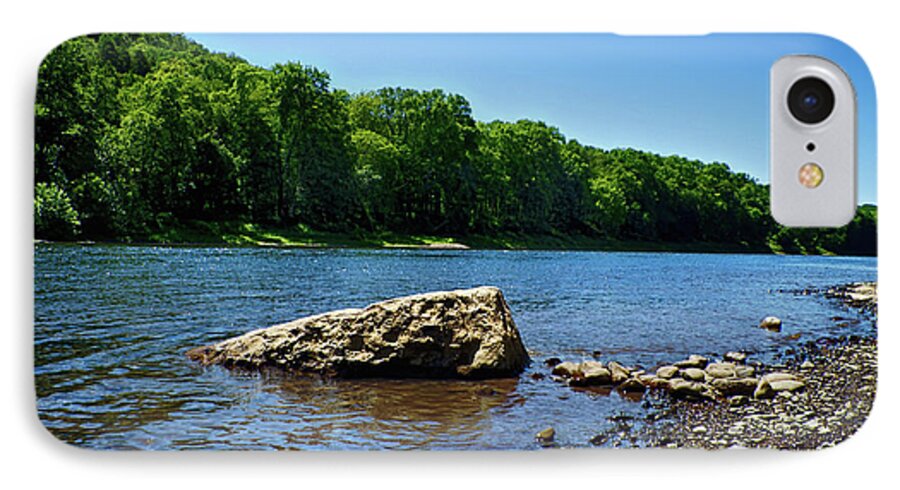 Nature iPhone 7 Case featuring the photograph The River's Edge by Mark Miller