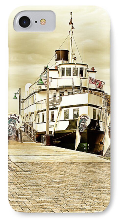 Gravenhurst iPhone 7 Case featuring the digital art The Wenonah II by JGracey Stinson