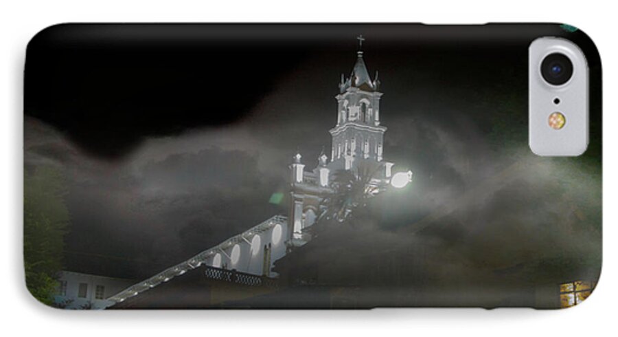 Fog iPhone 7 Case featuring the photograph Todos Santos In The Fog by Al Bourassa