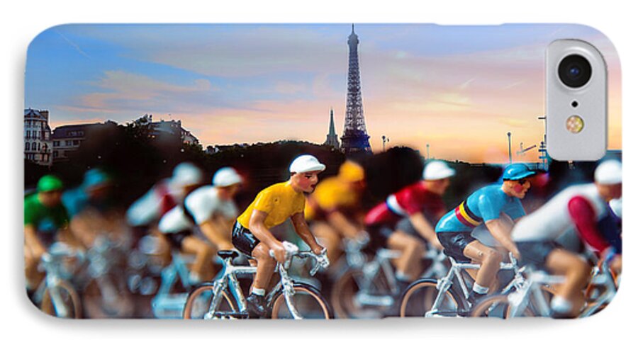 Bicycle iPhone 7 Case featuring the photograph Tour de France by John Rivera