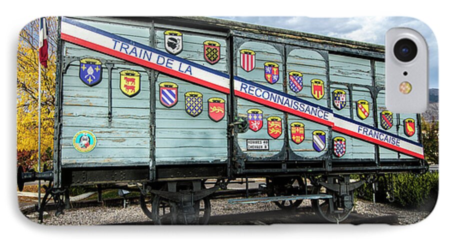 Ogden iPhone 7 Case featuring the photograph Train De La Reconnaissance Francaise - Ogden - Utah by Gary Whitton