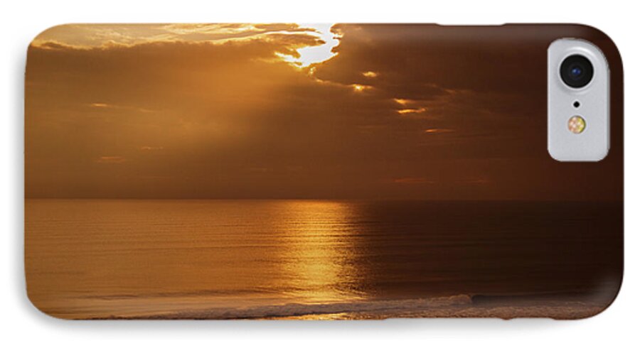 Sun iPhone 7 Case featuring the photograph Treasure Coast Sunrise by Les Greenwood