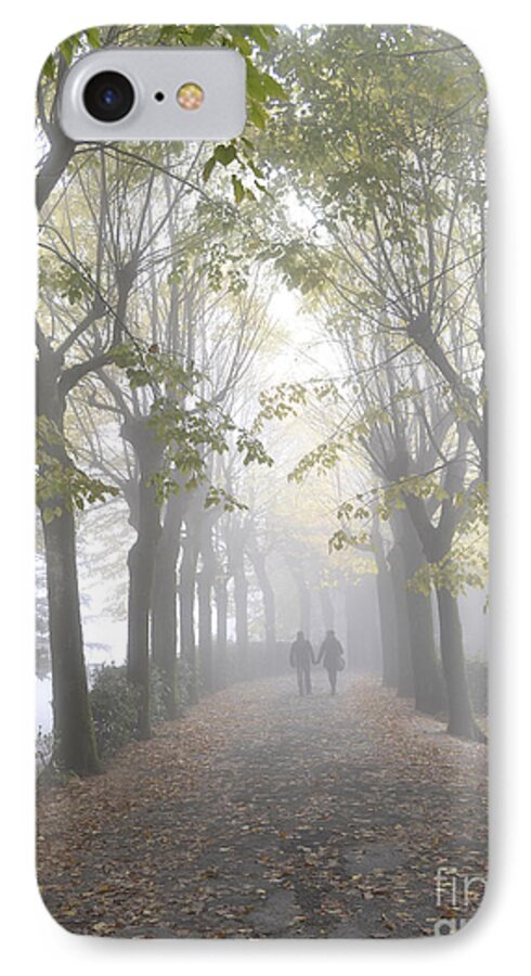 Misty Trees iPhone 7 Case featuring the photograph Tuscany Love by Rebecca Margraf