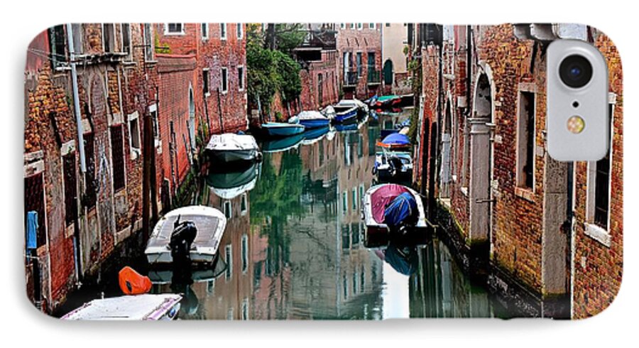 Venice iPhone 7 Case featuring the photograph Up Around the Bend by Frozen in Time Fine Art Photography